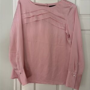 Banana Republic Pink Blouse Elegant Design